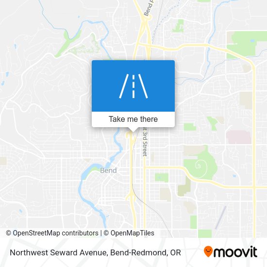 Northwest Seward Avenue map