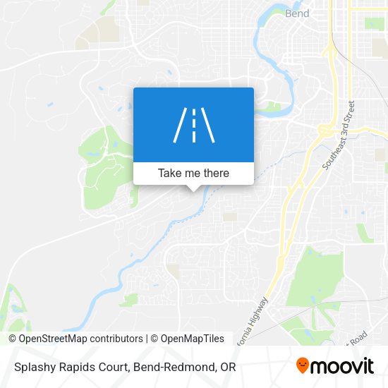 Mapa de Splashy Rapids Court