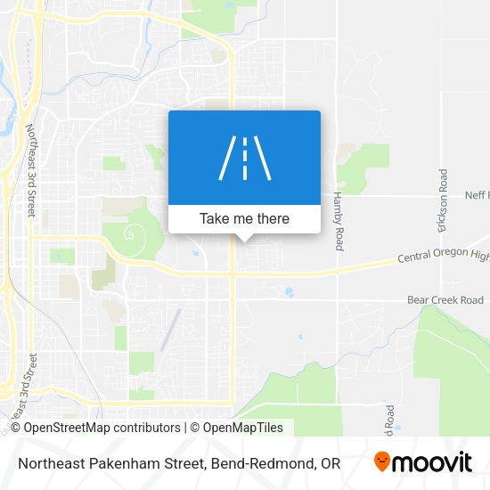Mapa de Northeast Pakenham Street