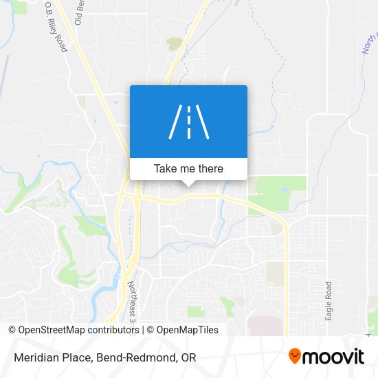 Meridian Place map