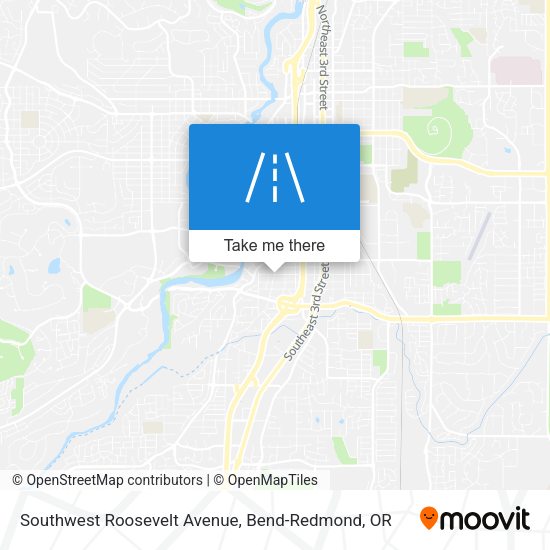Mapa de Southwest Roosevelt Avenue
