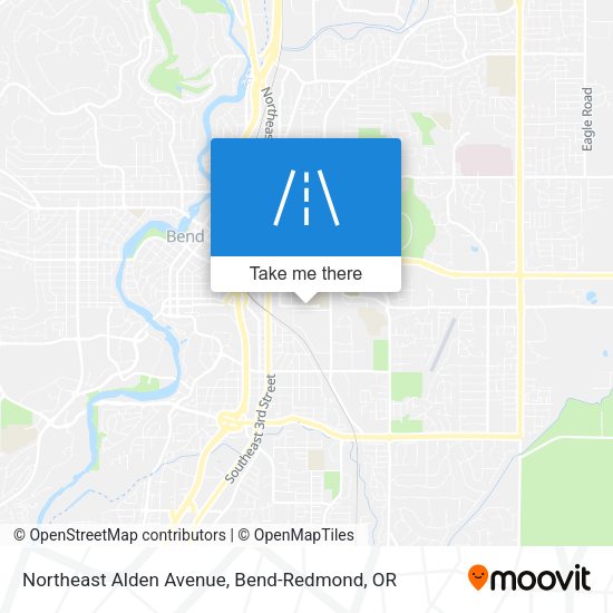Mapa de Northeast Alden Avenue