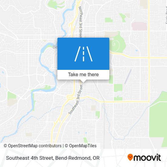 Mapa de Southeast 4th Street