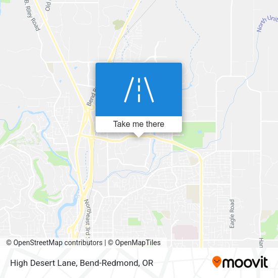 High Desert Lane map