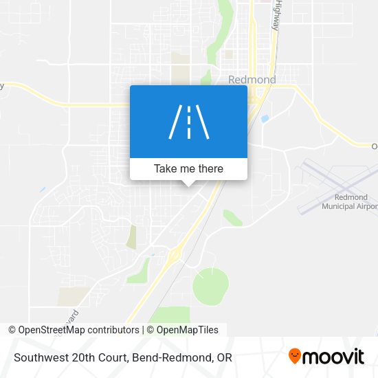 Mapa de Southwest 20th Court