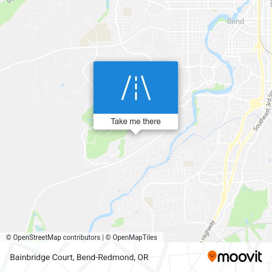 Bainbridge Court map