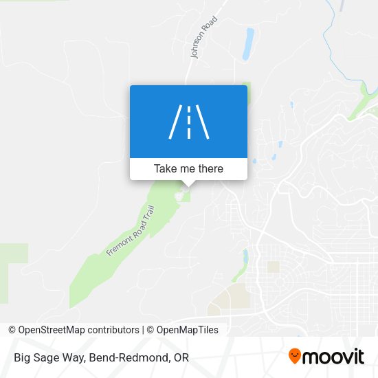 Mapa de Big Sage Way