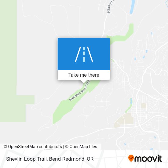 Mapa de Shevlin Loop Trail
