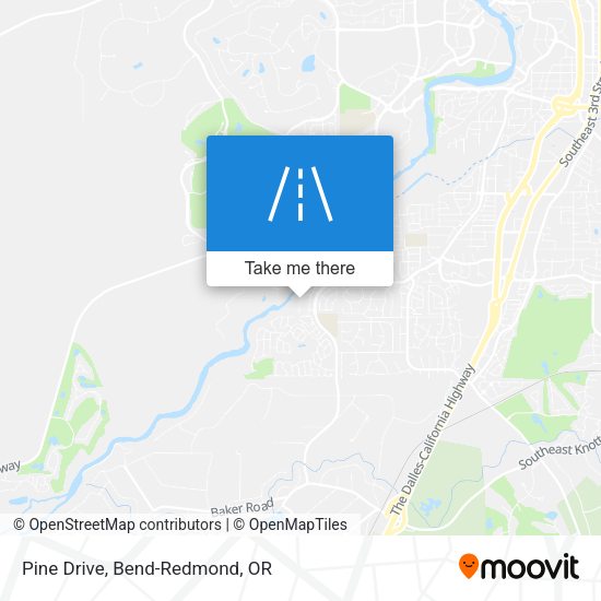 Mapa de Pine Drive