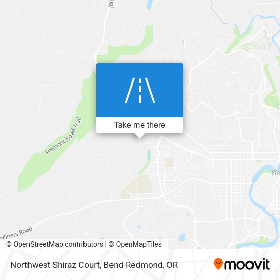Northwest Shiraz Court map
