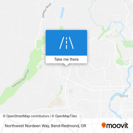 Northwest Nordeen Way map