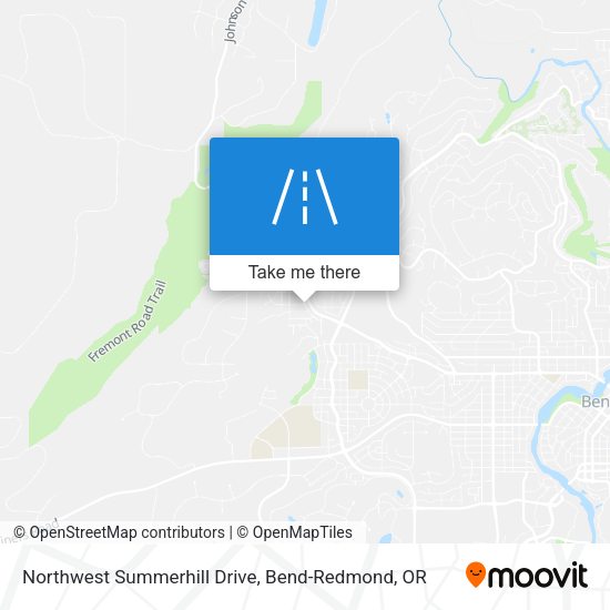 Mapa de Northwest Summerhill Drive