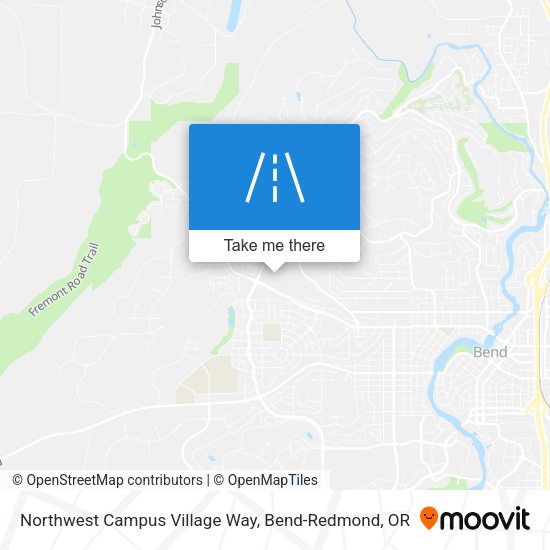 Mapa de Northwest Campus Village Way
