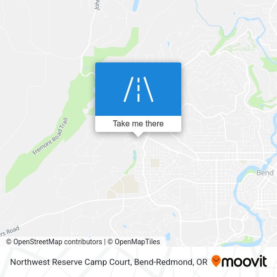 Northwest Reserve Camp Court map