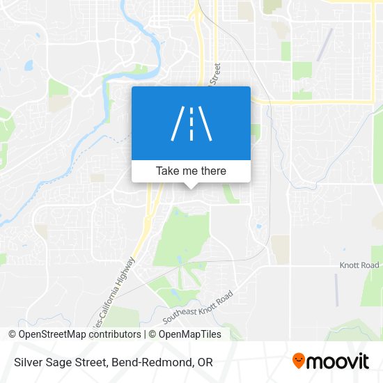 Silver Sage Street map