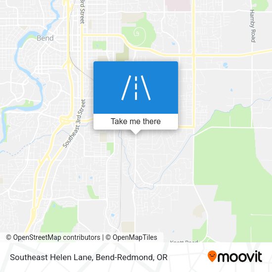 Southeast Helen Lane map