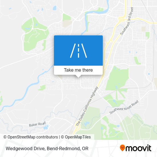 Wedgewood Drive map