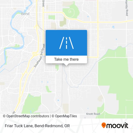 Mapa de Friar Tuck Lane
