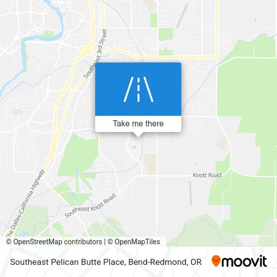 Southeast Pelican Butte Place map
