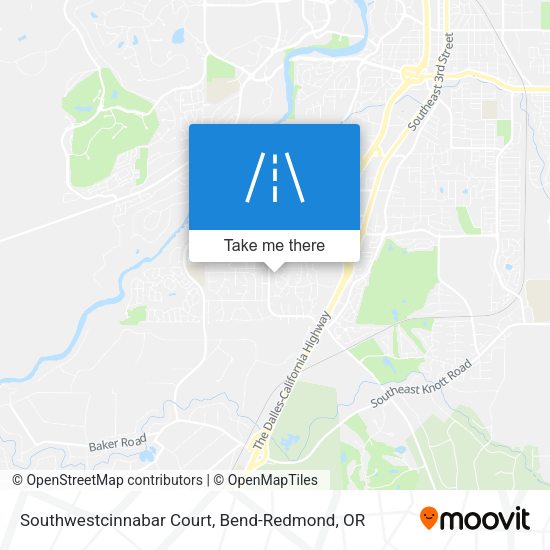 Mapa de Southwestcinnabar Court