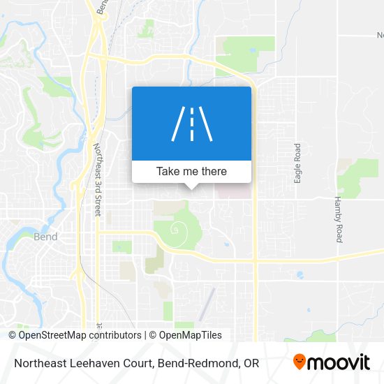 Mapa de Northeast Leehaven Court