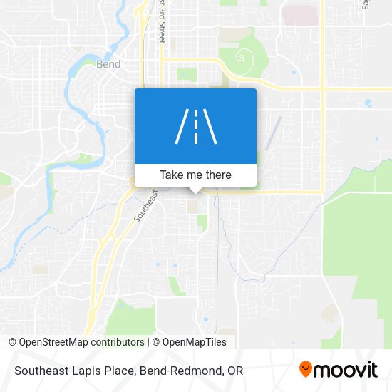 Southeast Lapis Place map