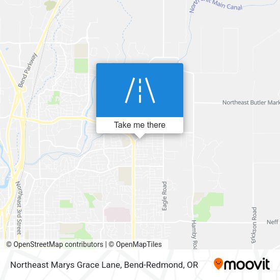 Mapa de Northeast Marys Grace Lane