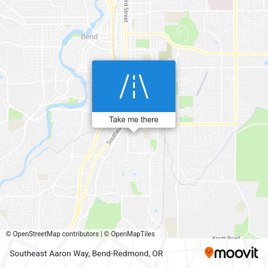 Southeast Aaron Way map