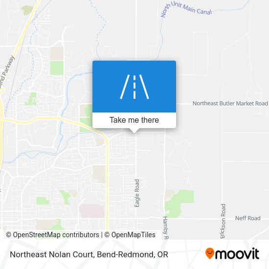 Northeast Nolan Court map