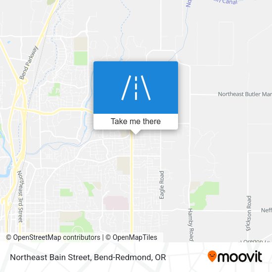 Mapa de Northeast Bain Street
