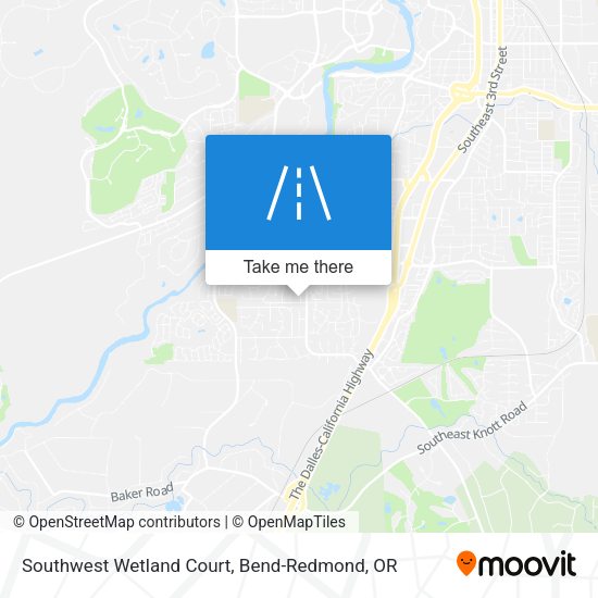Southwest Wetland Court map