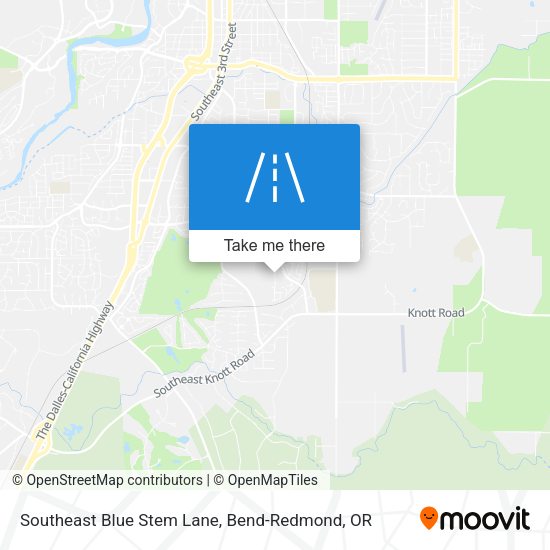 Southeast Blue Stem Lane map