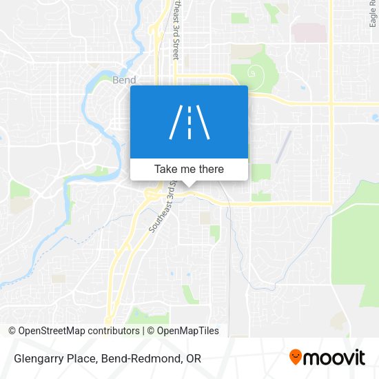 Glengarry Place map