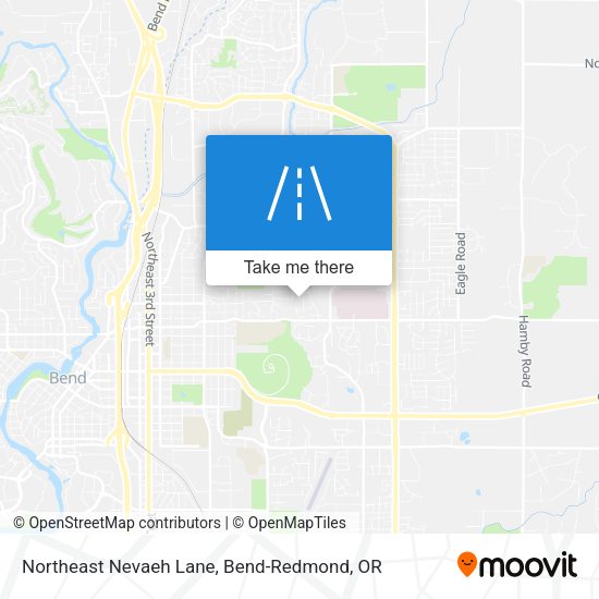 Northeast Nevaeh Lane map