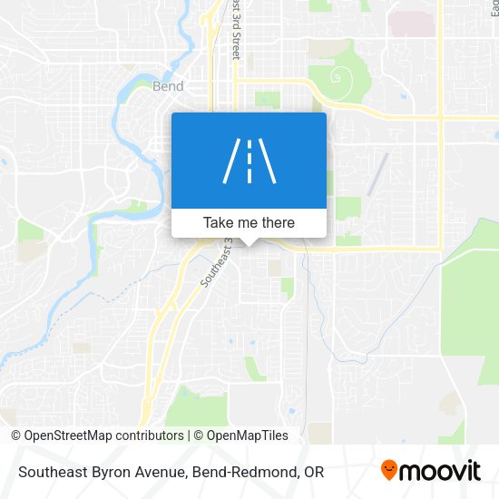 Southeast Byron Avenue map