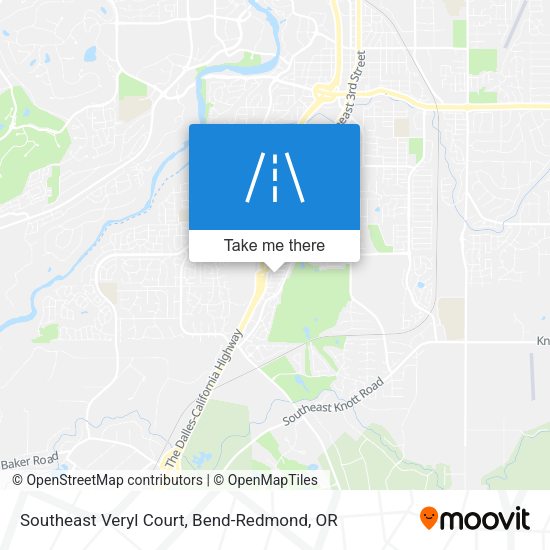 Southeast Veryl Court map