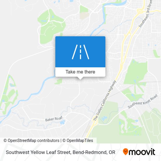 Mapa de Southwest Yellow Leaf Street