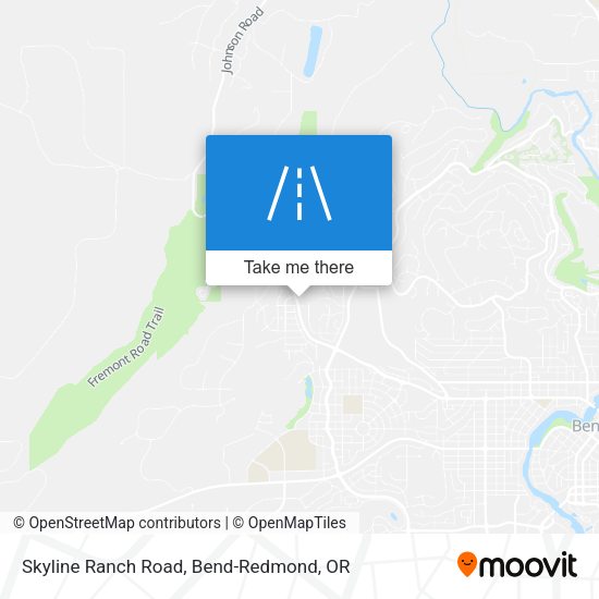 Skyline Ranch Road map