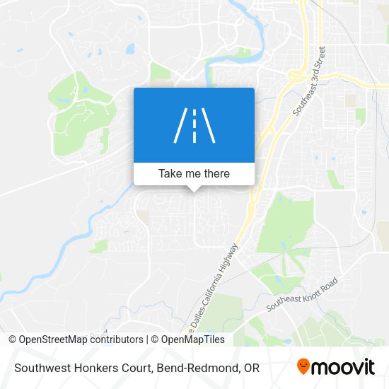 Southwest Honkers Court map
