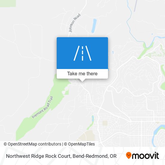 Mapa de Northwest Ridge Rock Court