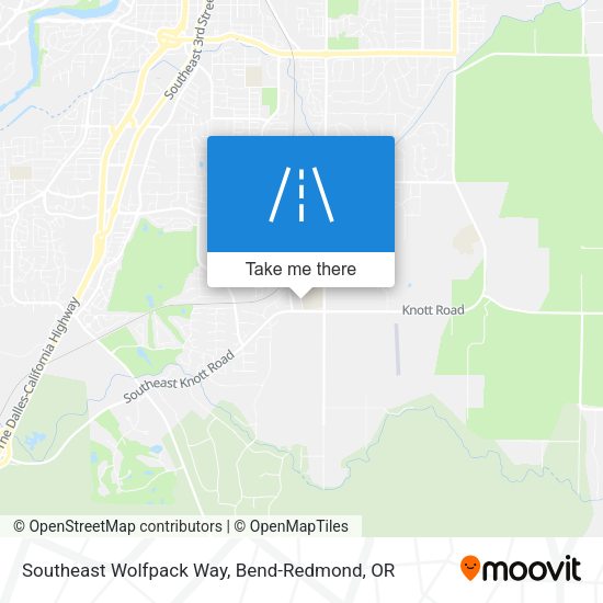 Mapa de Southeast Wolfpack Way