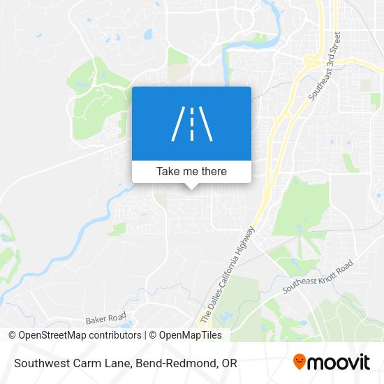 Mapa de Southwest Carm Lane