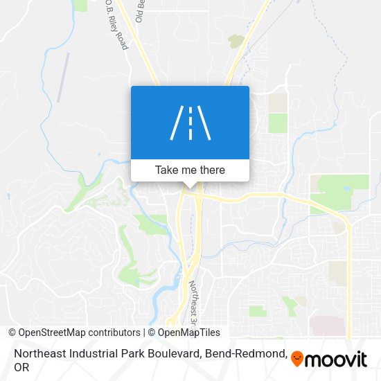 Northeast Industrial Park Boulevard map
