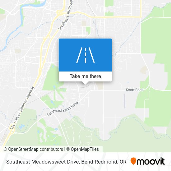 Southeast Meadowsweet Drive map