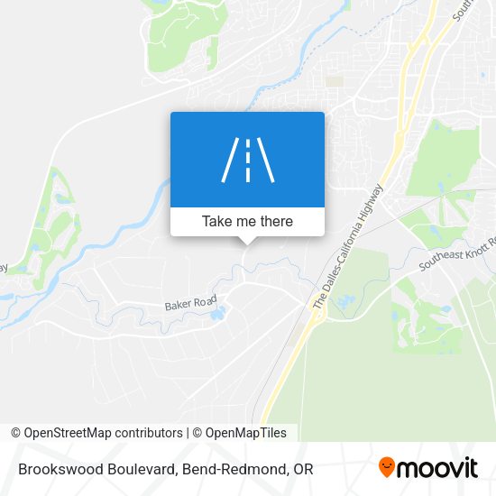 Brookswood Boulevard map