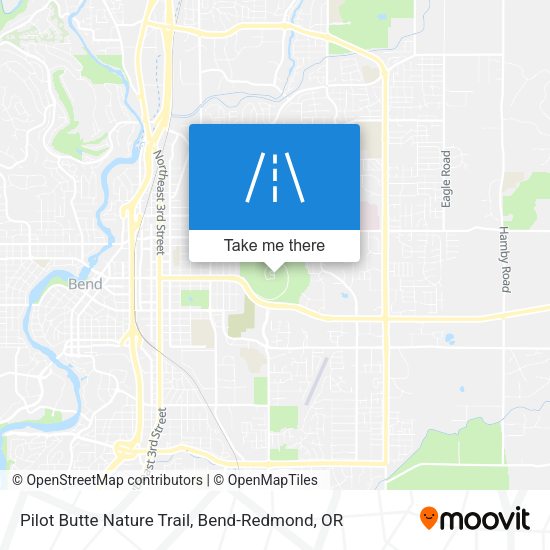 Pilot Butte Nature Trail map
