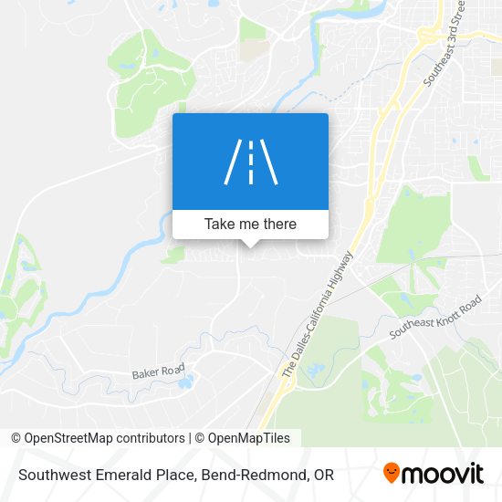 Mapa de Southwest Emerald Place