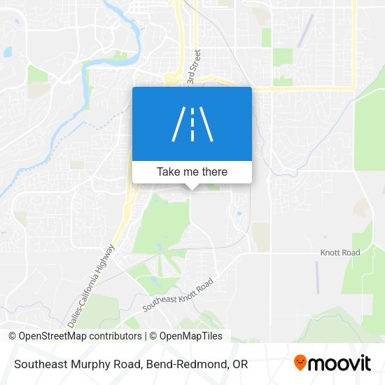 Southeast Murphy Road map