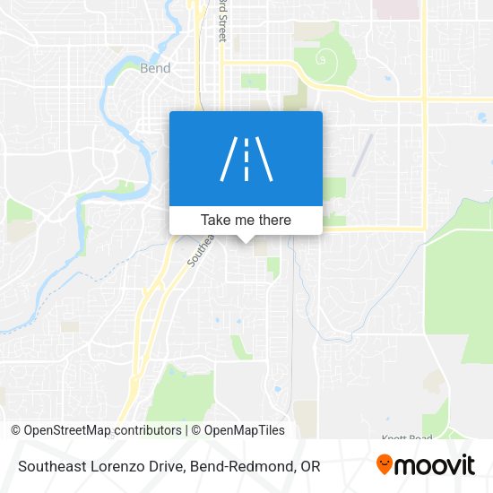 Southeast Lorenzo Drive map