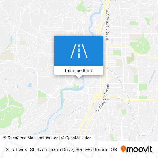Southwest Shelvon Hixon Drive map